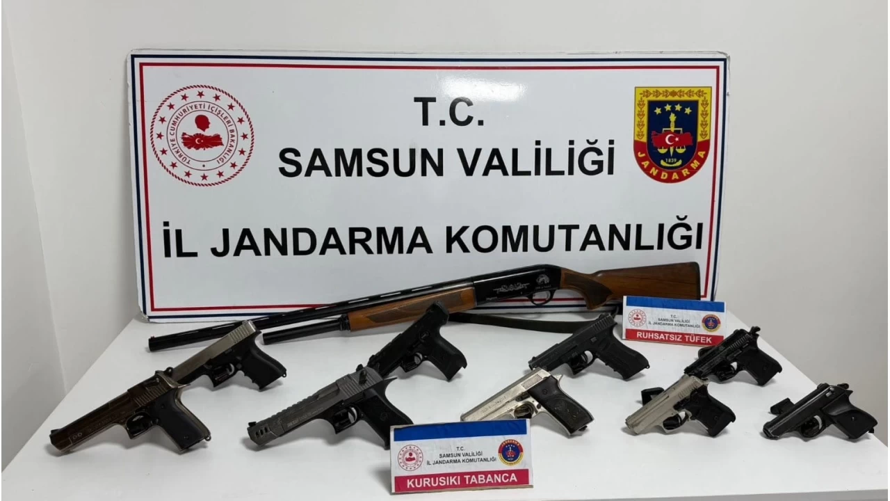 Sosyal medyada silahla havaya ateş eden 10 kişi yakalandı