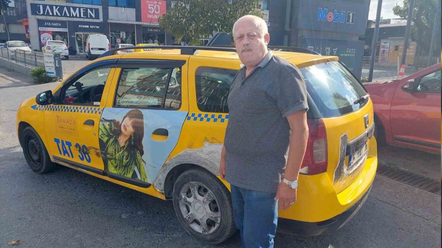 Taksiciyi korna bastı diye darp ettiler