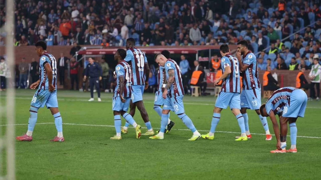 Trabzonspor Alanyaspor ile 1-1 berabere kaldı