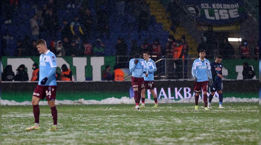 Trabzonspor bu sezon bir ilki yaşadı