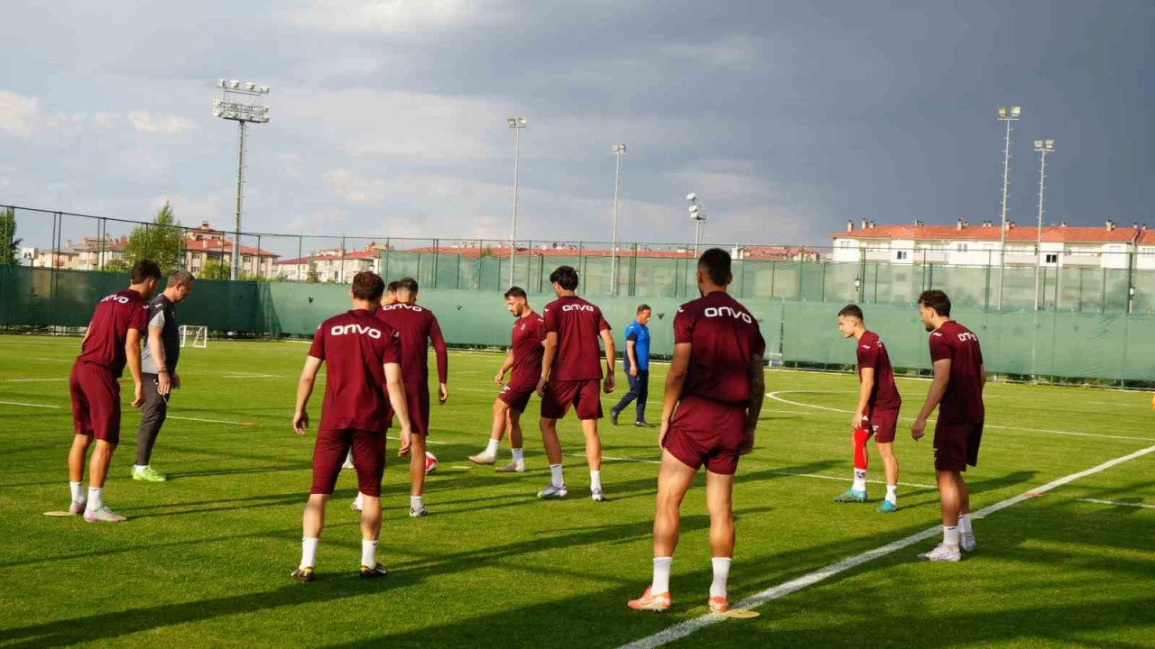 Trabzonspor'un Erzurum kamp balad
