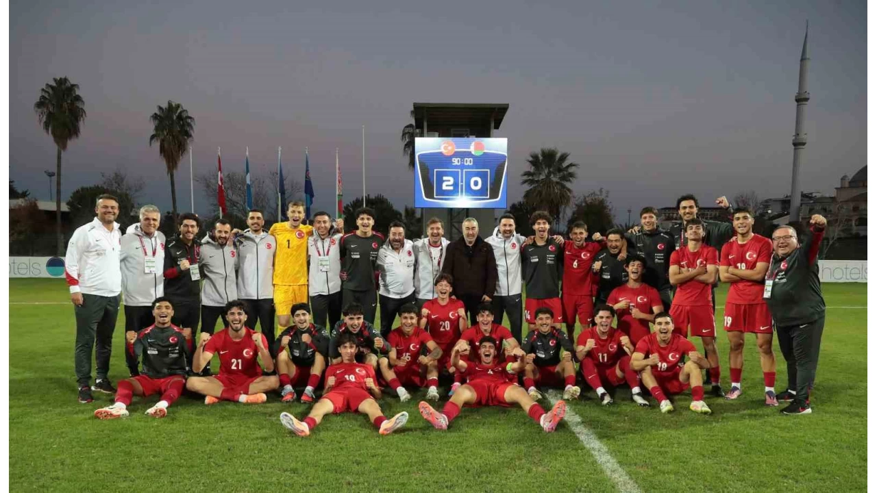 U19 Milli Takım, Belarus'u 2-0 yenerek Elit Tur'a yükseldi