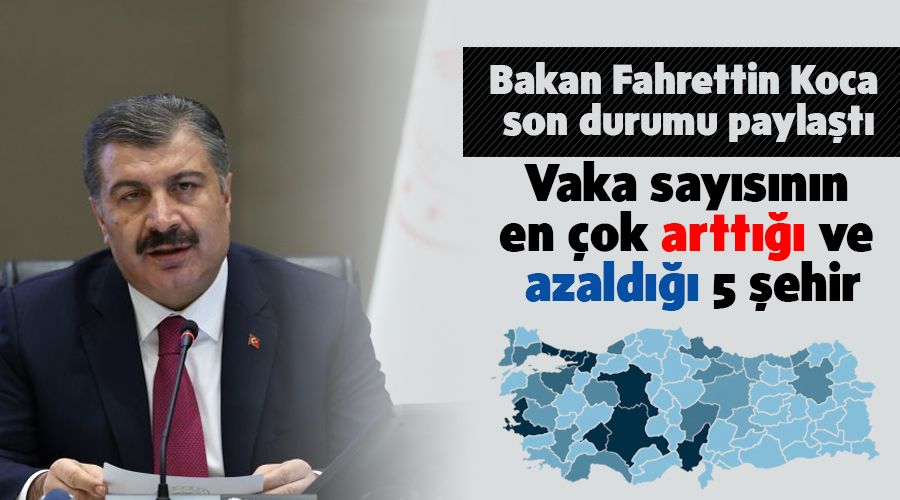 Vaka say�s� en �ok artan iller belli oldu