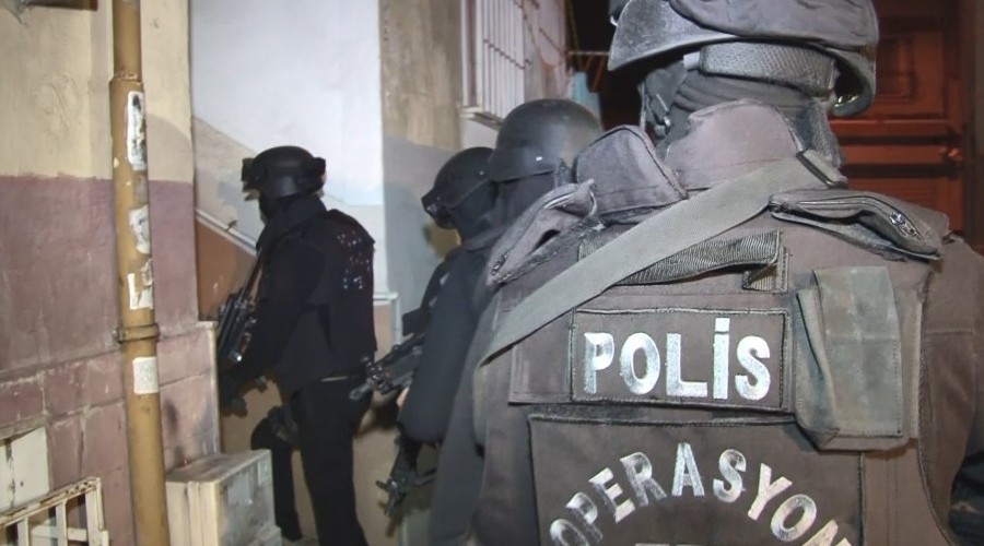 21 adrese eş zamanlı operasyon