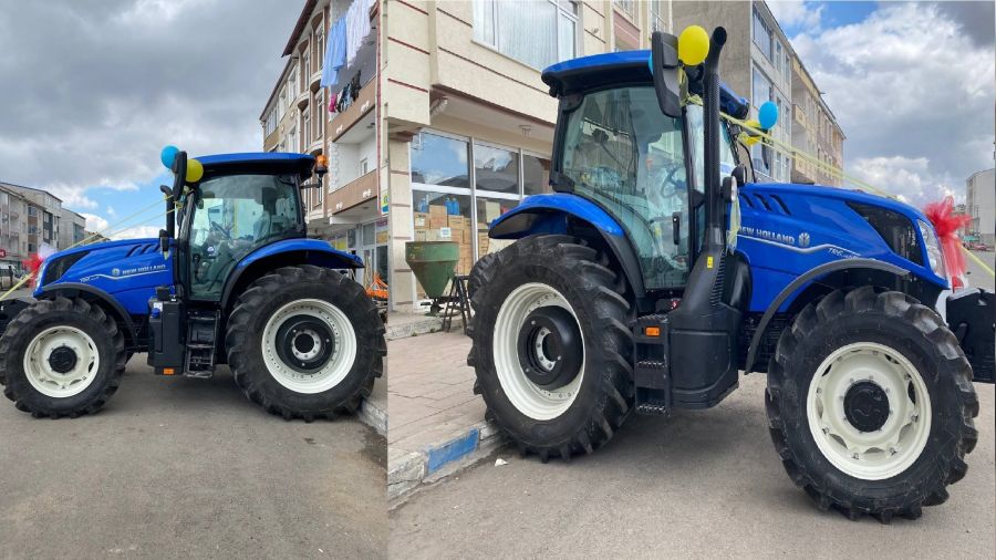 3 milyon liralık lüks traktöre yoğun ilgi