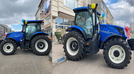 3 milyon liralık lüks traktöre yoğun ilgi