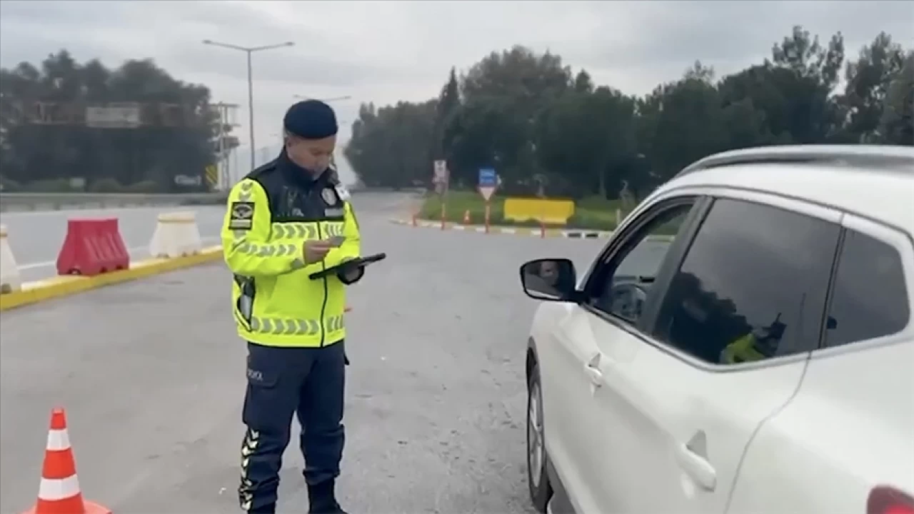 30 günde 135 bin sürücü ve araca işlem yapıldı