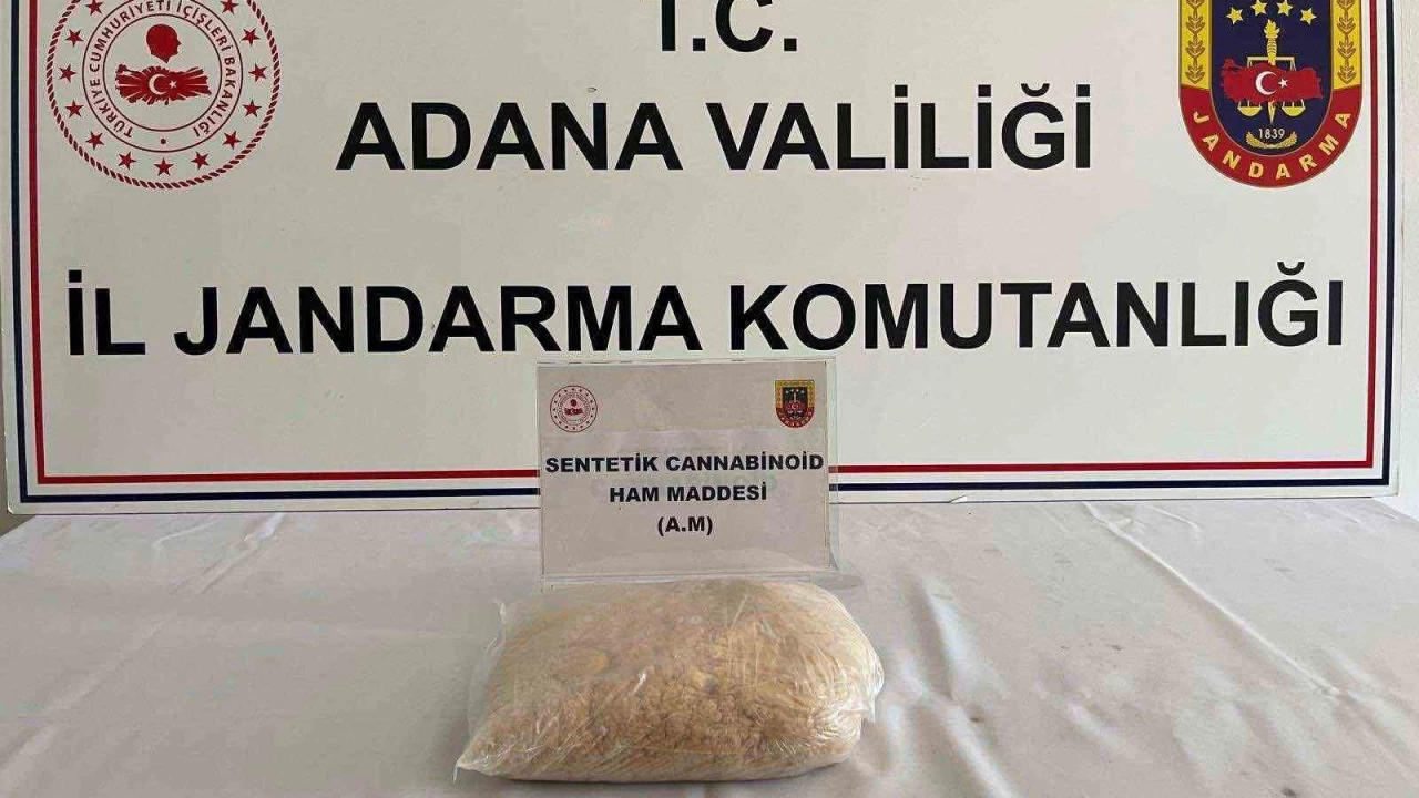 Adana'da kilolarca bonzai ham maddesi ele geçirildi
