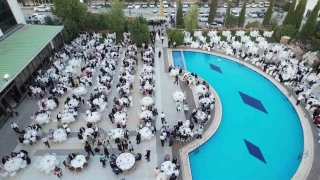 Adyaman'da 100 depremzede iftin nikah kyld