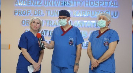 Akdeniz Üniversitesi'nde hedef ince bağırsak ve akciğer nakli