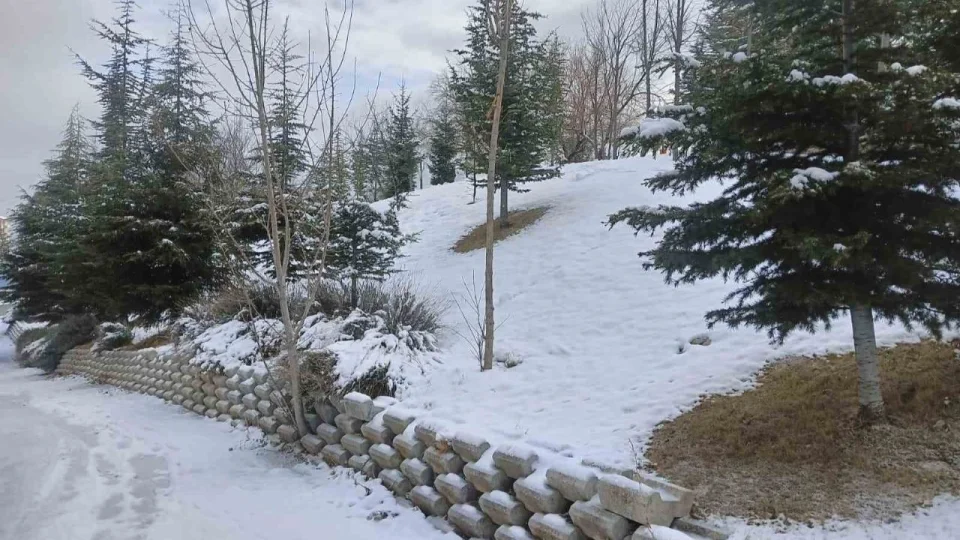 Ankara'da kar ya���� etkili oldu