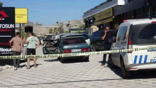 Antalya'da otomobilin arka koltuunda l bulundu