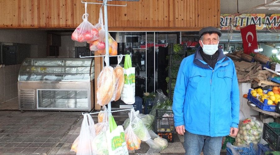 Askıda ekmek ve sebze rağbet görüyor