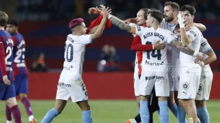 Barcelona'y deplasmanda deviren Girona, tekrar La Liga'nn zirvesinde