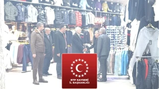 BTP�den Kayseri ��karmas�: Bas�n, sivil toplum ve esnaf ziyaretleri