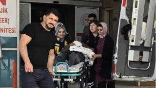 Bursa'da elini makinaya kaptran ii yaraland