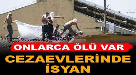 Ceza evinde isyan, en az 50 mahkum öldü