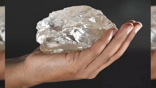 Dünyanın en büyük elması Botswana'da bulundu