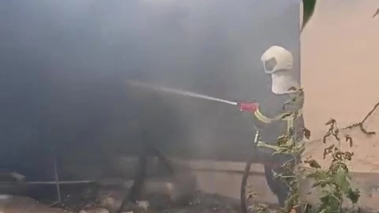 Engelli yaşlı kadın, yangında hayatını kaybetti