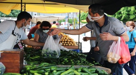 Esnaf ve vatandaşı sevindiren buluşma