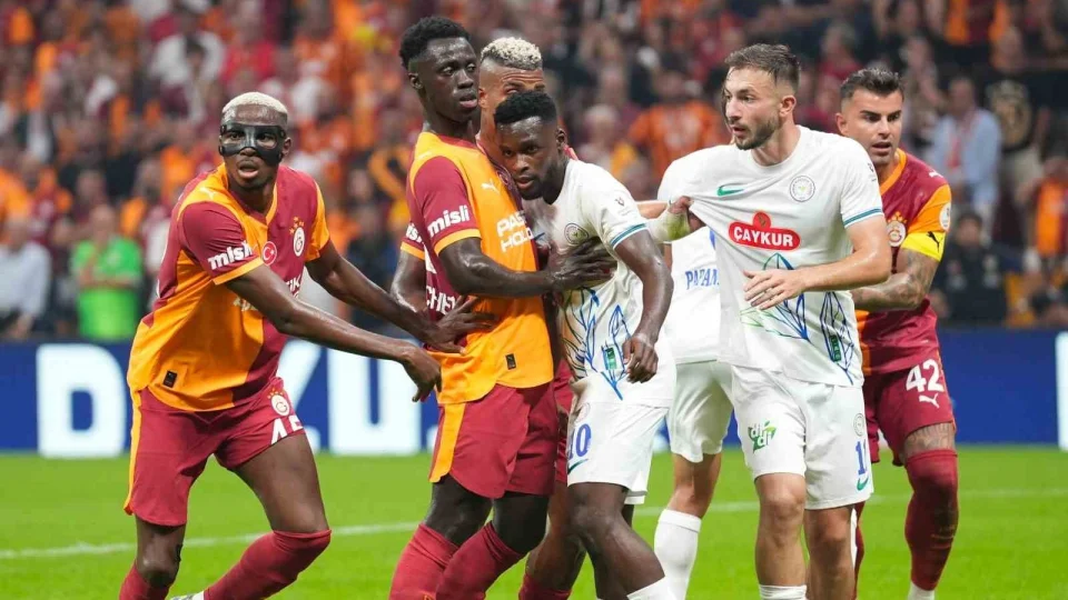 Galatasaray, Rizespor deplasman�nda
