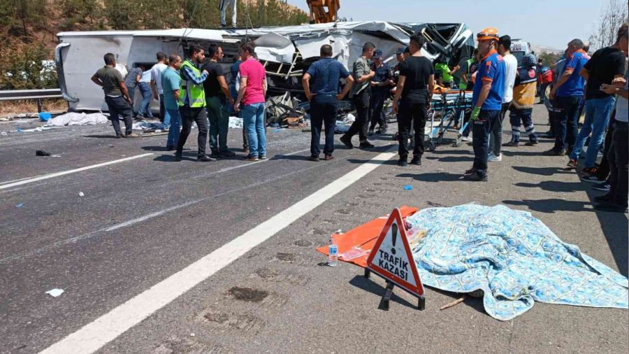 Gaziantep'te kaza: 16 ölü