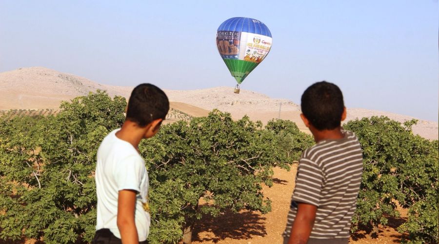 G�beklitepe'de balon u�u�lar� ba�lad�