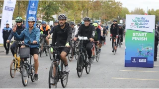  �stanbul'da y�zlerce ki�i pedal �evirecek