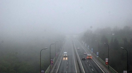 İstanbullular güne sisle uyandı