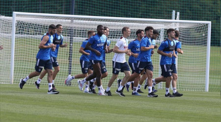 İzinleri biten futbolcular kampa katıldı