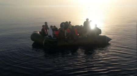 Kaçak göçmen üssü Ayvacık'ta 78 kişi daha yakalandı