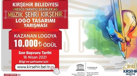 Kırşehir Belediyesinden 10 bin lira ödüllü logo yarışması