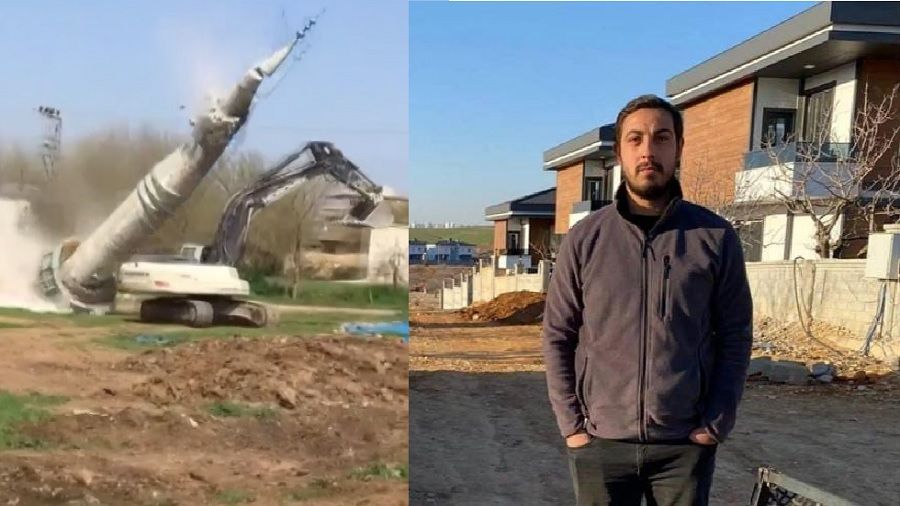 Kontroll� minare y�k�m�nda facia: 1 �l�