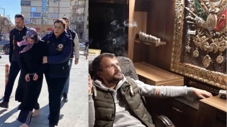 Konya'da bir kadın tartıştığı kocasını öldürdü.