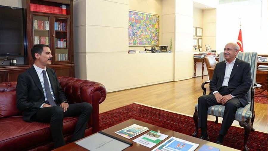 Millet �ttifak� aday� K�l��daro�lu Muhsin Yaz�c�o�lu'nu and�