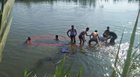 Mısır'da su kanalına düşen otobüste can kaybı 24'e yükseldi