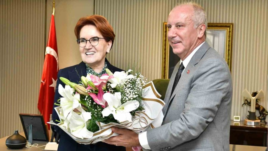 Muharrem �nce'den Meral Ak�ener'e s�rpriz ziyaret