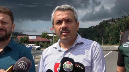 Rize'ye 24 saatte 200 kg yağış düştü