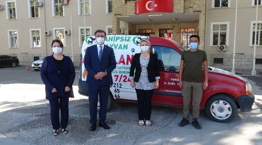 Sahipsiz hayvanlara ambulans hizmeti