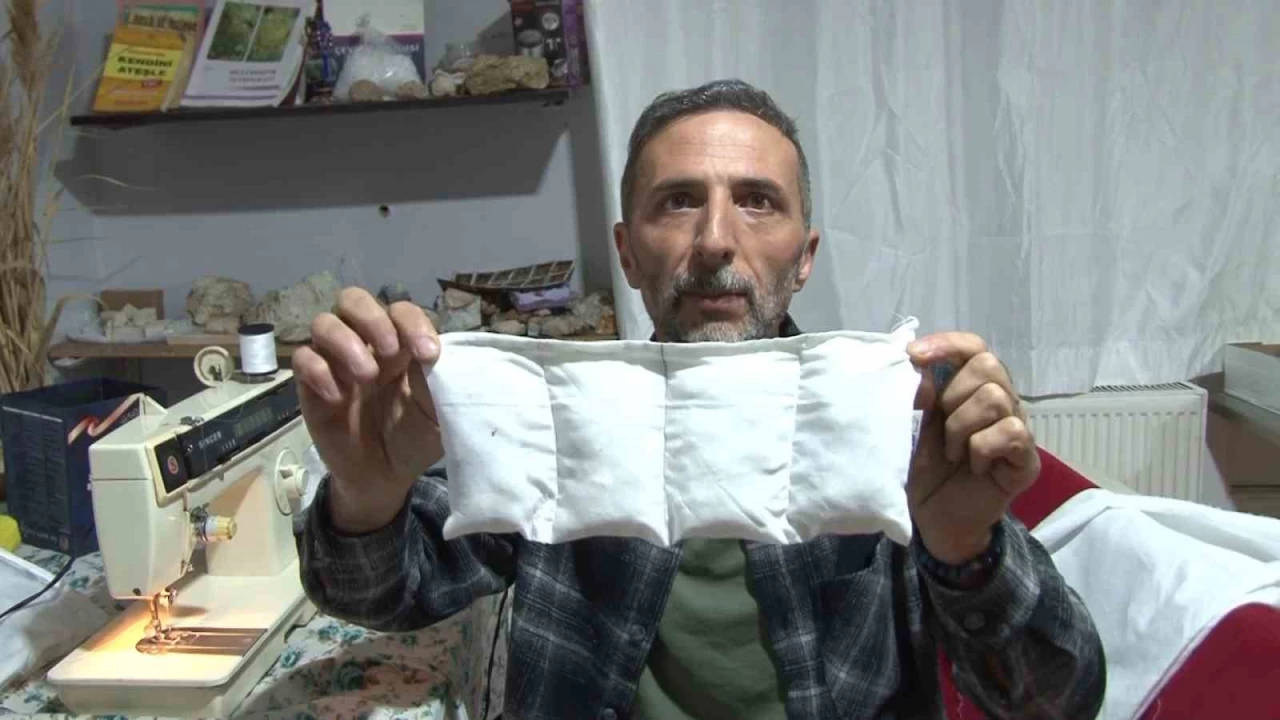 Sivas'ın doğal taşları ile radyasyon savar yastık geliştirdi