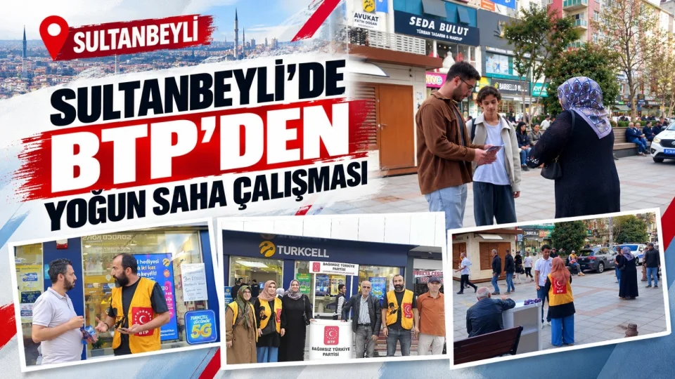 Sultanbeyli�de BTP�den yo�un saha �al��mas�