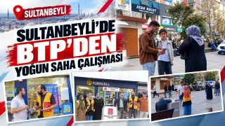 Sultanbeyli’de BTP’den yoğun saha çalışması