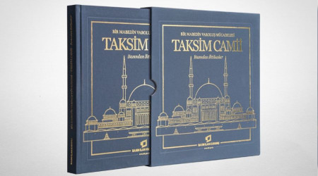 Taksim Camii kitaplaştı