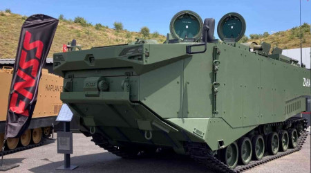 TCG Anadolu'nun zırhlı amfibi hücum aracı hazır