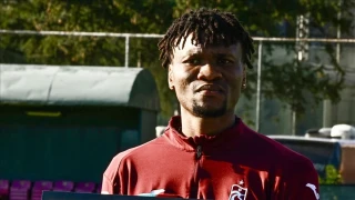 Trabzonspor'un yeni transferi Nwaiwu, do�ru tercih yapt���na inan�yor