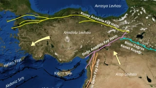 T�rkiye'nin deprem haritas� 13 y�l sonra g�ncellendi. 215 yeni fay ke�fedildi