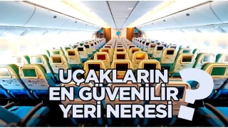 Uçakların en güvenilir yeri neresi?