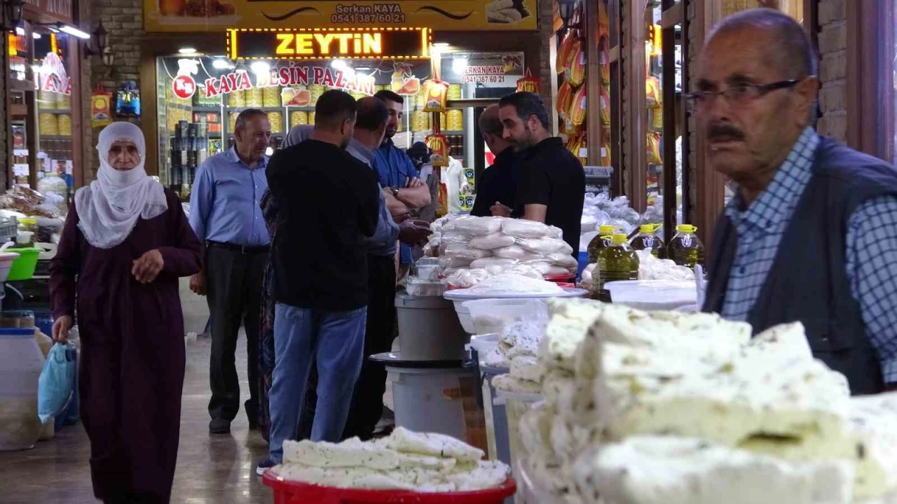 Van'da otlu peynirde tuz oran� dengeleniyor