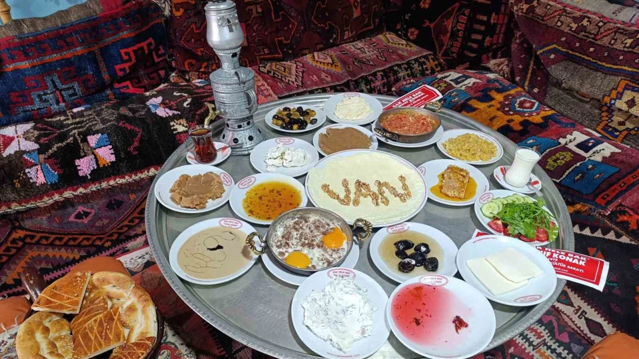Van'ın kahvaltı kültürü adından söz ettiriyor
