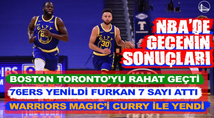 Warriors, Magic'i Curry ile yendi